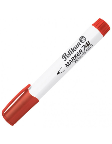 817998,Markere Pelikan Whiteboard 741 Rosu