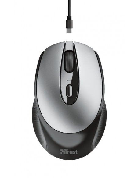 Mouse Trust Zaya, Wireless, negru,TR-23809