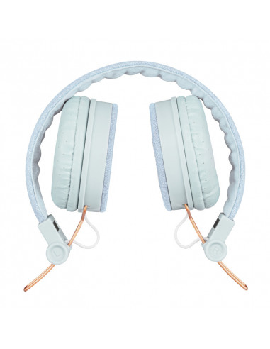 Casti cu microfon Trust Fyber On-Ear, albastru,TR-23610