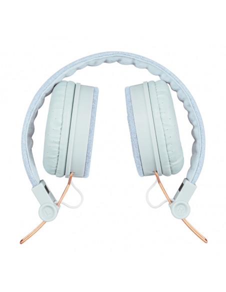 Casti cu microfon Trust Fyber On-Ear, albastru,TR-23610