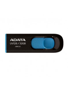 AUV128-32G-RBE,MEMORY DRIVE FLASH USB3.1 32GB/BLUE AUV128-32G-RBE ADATA