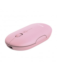 Mouse Trust Puck, Rechargeable Bluetooth, roz,TR-24125 2