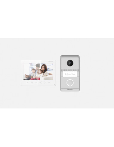 Kit videointerfon analog Hikvision DS-KIS101-P/Surface