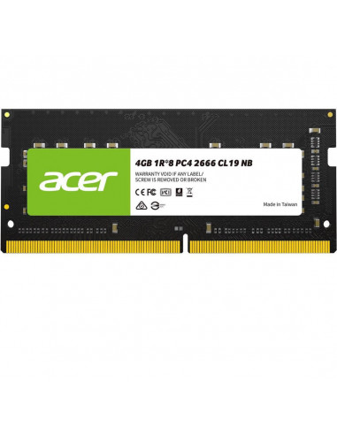 BL.9BWWA.202,Memorie RAM notebook Acer, SODIMM, DDR4, 4GB, CL19, 2666Mhz