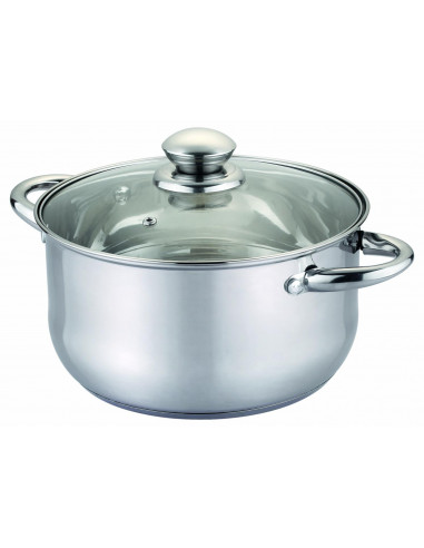 SEMIOALA INOX+CAPAC 24X13CM, 5,7L, MARA,VN-HJ-2413M