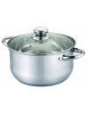 SEMIOALA INOX+CAPAC 24X13CM, 5,7L, MARA,VN-HJ-2413M