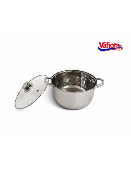 SEMIOALA INOX+CAPAC 24X13CM, 5,7L, MARA,VN-HJ-2413M