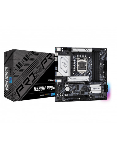 Placa de baza Asrock B560M Pro4, Socket 1200,B560M PRO4
