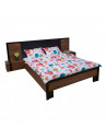 Lenjerie Dubla BBC 4 piese, 132TC - Balo,HR-4BED-132-BLS