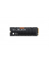 SSD WD Black SN850 HEATSINK, 2TB, NVMe, M.2,WDS200T1XHE