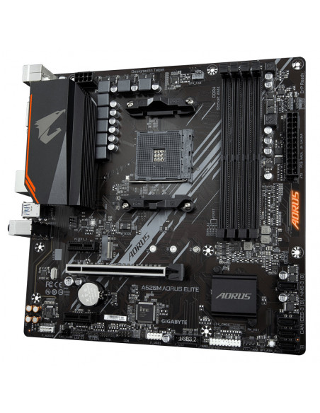 Placa de baza Gigabyte A520M AORUS ELITE, SOCKET AM4,A520M