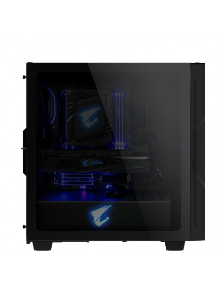 Carcasa Gigabyte Aorus AC300G, RGB Fusion 2.0 Mid Tower, Micro