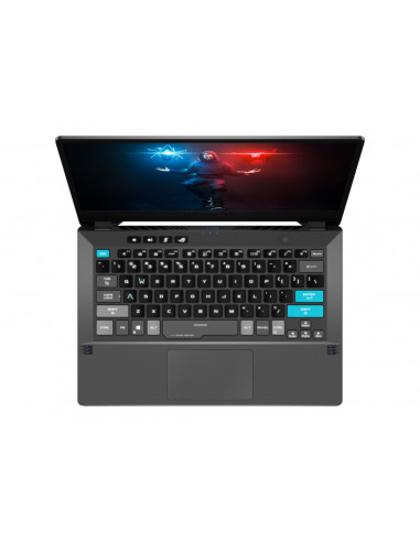 Laptop Gaming ASUS ROG Zephyrus G14 GA401QEC-K2064T, 14-inch