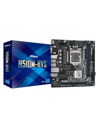 Placa de baza ASRock H510M-HVS, Socket 1200,H510M-HVS