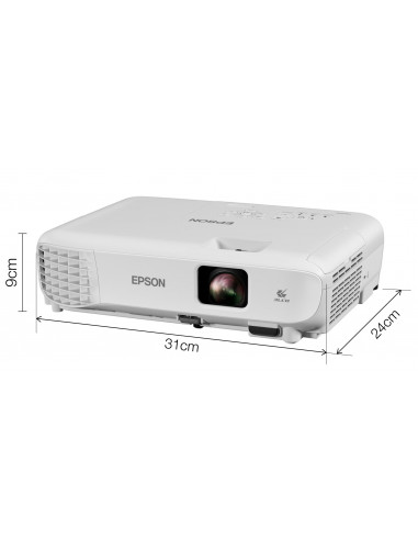 Proiector Epson EB-E01 (succesor EB-S05), 3LCD, 3300 lumeni
