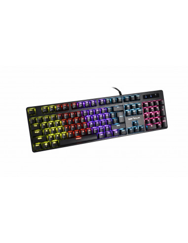Tastatura gaming mecanica Serioux Valdis, switch OUTEMU blue