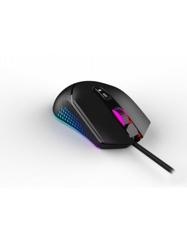 Mouse gaming Serioux Yden, senzor PMW3325, pana la 10.000 DPI