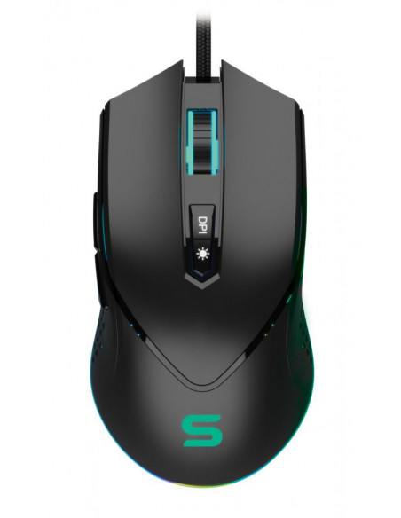 Mouse gaming Serioux Yden, senzor PMW3325, pana la 10.000 DPI