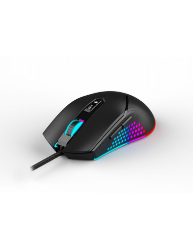 Mouse gaming Serioux Yden, senzor PMW3325, pana la 10.000 DPI