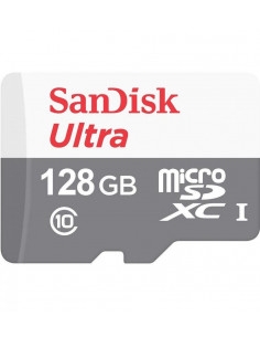Card de Memorie Kingston MicroSDXC, 128GB, Adaptor SD, Class