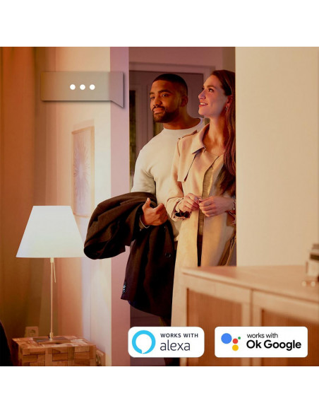 Bec LED inteligent Philips Hue tip lustra, P45, E14, 5.7W