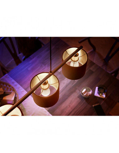 Bec LED inteligent Philips Hue tip lustra, P45, E14, 5.7W