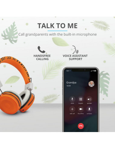 Casti cu microfon Trust Comi Bluetooth Wireless Kids