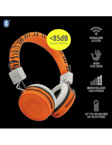 Casti cu microfon Trust Comi Bluetooth Wireless Kids