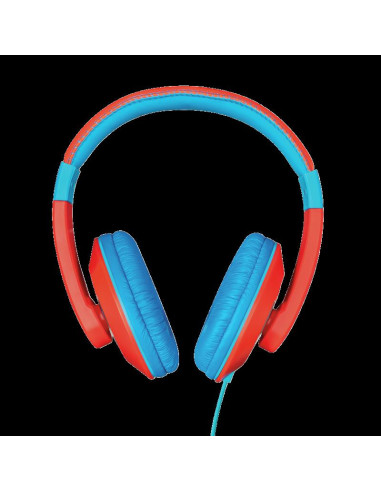 Casti cu microfon Trust Sonin Kids Headphones, rosu,TR-23585