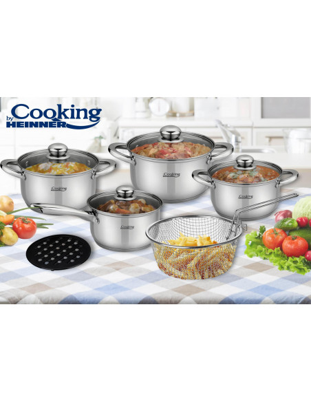 MADELINE, SET GATIT INOX 10 PIESE, COOKING BY MADELINE, SET GATIT INOX 10 PIESE, COOKING BY