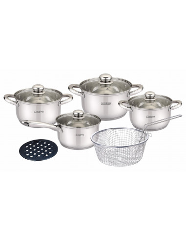 MADELINE, SET GATIT INOX 10 PIESE, COOKING BY MADELINE, SET GATIT INOX 10 PIESE, COOKING BY