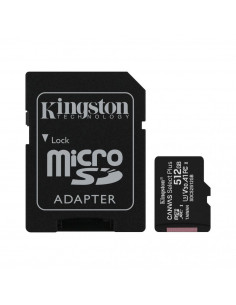 Card de Memorie MicroSD Kingston Select Plus, 512GB, Adaptor