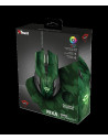 Mouse Trust GXT 781 Rixa Camo, Gaming Mouse, verde