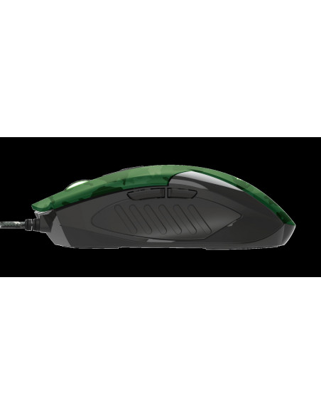 Mouse Trust GXT 781 Rixa Camo, Gaming Mouse, verde