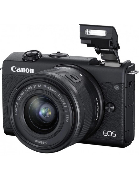 Camera foto mirrorless Canon EOS M200 kit EF-M 15-45mm