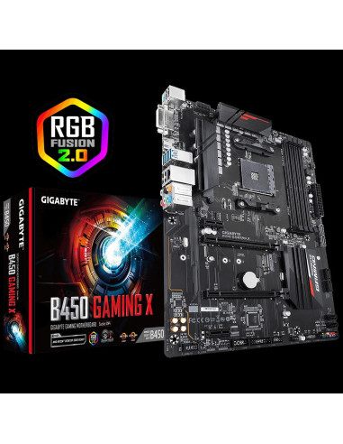 Placa de baza Gigabyte B450 GAMING X, Socket AM4,B450 GAMING X