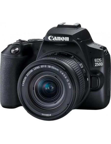 Camera foto Canon DSLR EOS 250D + 18-55 IS STM kit, Black