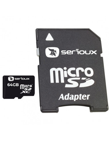 Micro Secure Digital Card Serioux, 64GB UHS-I, SFTF64AC10