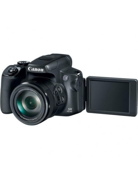 Camera foto Canon PowerShot SX70 HS Black, 20.3 MP, senzor CMOS