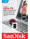 Memorie USB Flash Drive SanDisk Ultra Fit, 16GB, USB