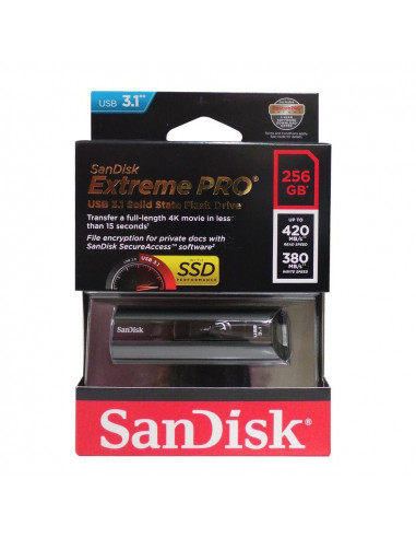 Memorie USB Flash Drive SanDisk Extreme PRO, 256GB, USB