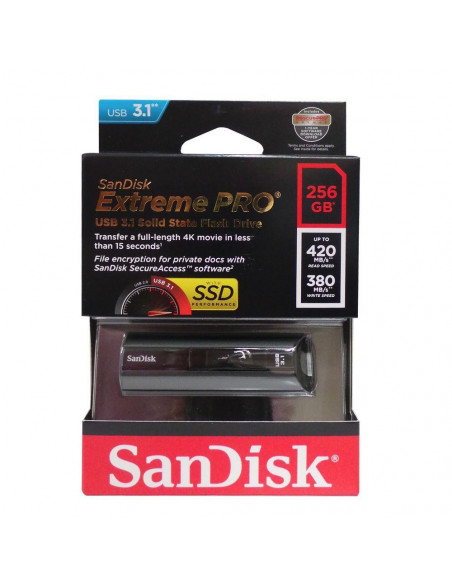 Memorie USB Flash Drive SanDisk Extreme PRO, 256GB, USB