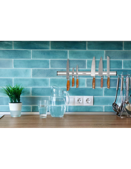 SUPORT MAGNETIC PENTRU CUTITE 61.5X4.5X1.9CM, ALUMINIU, COOKING SUPORT MAGNETIC PENTRU CUTITE 61.5X4.5X1.9CM, ALUMINIU, COOKING