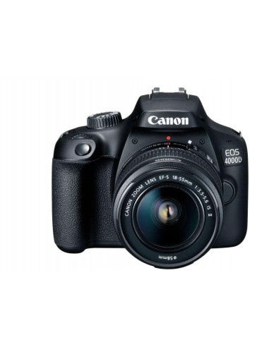 Camera foto Canon kit EOS-4000D + EF-S 18-55mm DCIII + geanta