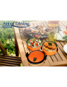CASEROLA TERMICA DUBLA,2x0.7L, ART OF DINNING BY HEINNER ( mix