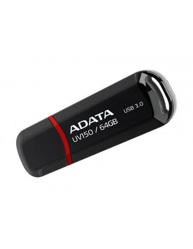 AUV150-64G-RBK,Memory drive flash usb3.1 64gb/black auv150-64g-rbk adata