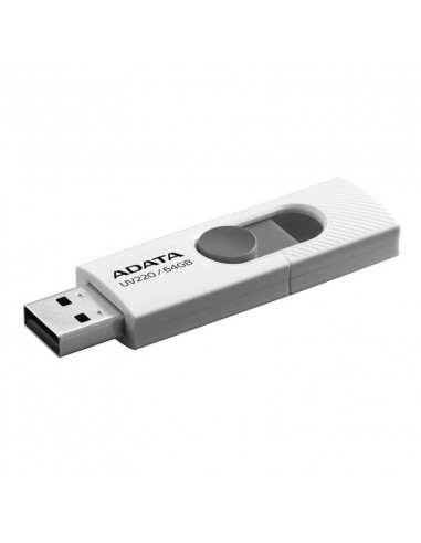 AUV220-64G-RWHGY,Memorie USB Flash Drive ADATA UV220 64Gb, USB 2.0, alb