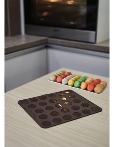 TAVA SILICON MACARONS/ FURSECURI 27 FORME,VANORA