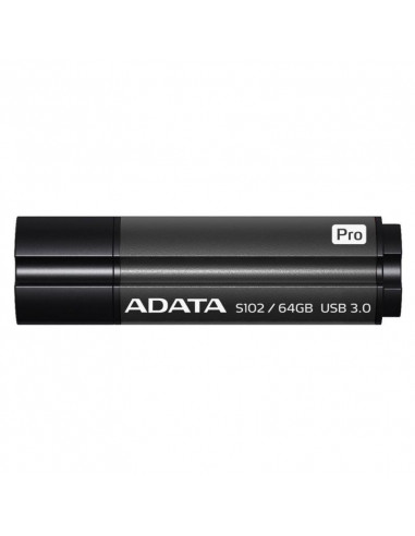 AS102P-64G-RGY,MEMORY DRIVE FLASH USB3.1 64GB/GRAY AS102P-64G-RGY ADATA