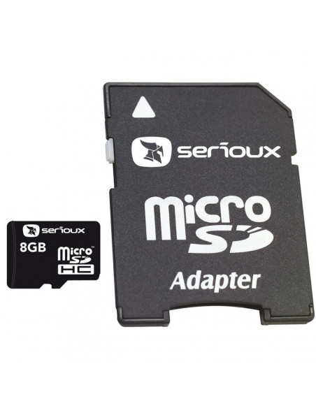 Micro Secure Digital Card Serioux, 8GB, SFTF08AC10, Clasa 10